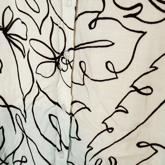 Sugarlips Dalton Boyfriend Button Down Shirt Pale Blue Women's Medium New NWT - Picture 4 of 8